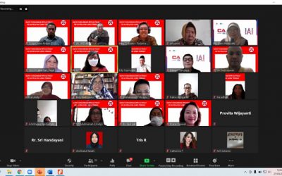 RAPAT KUNJUNGAN VIRTUAL DPN IAI PUSAT KE IAI WILAYAH JATENG